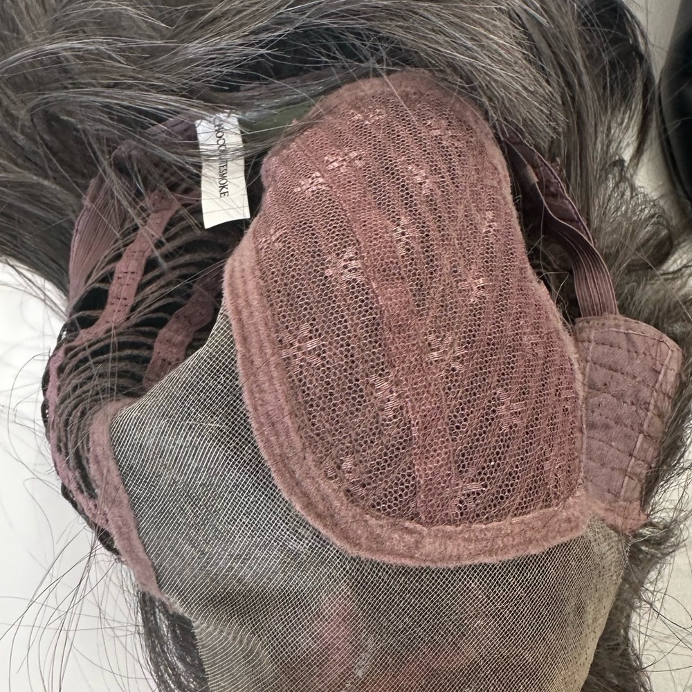 Lace front wig. Jamison "chocolate smoke" - Picture 7 of 11